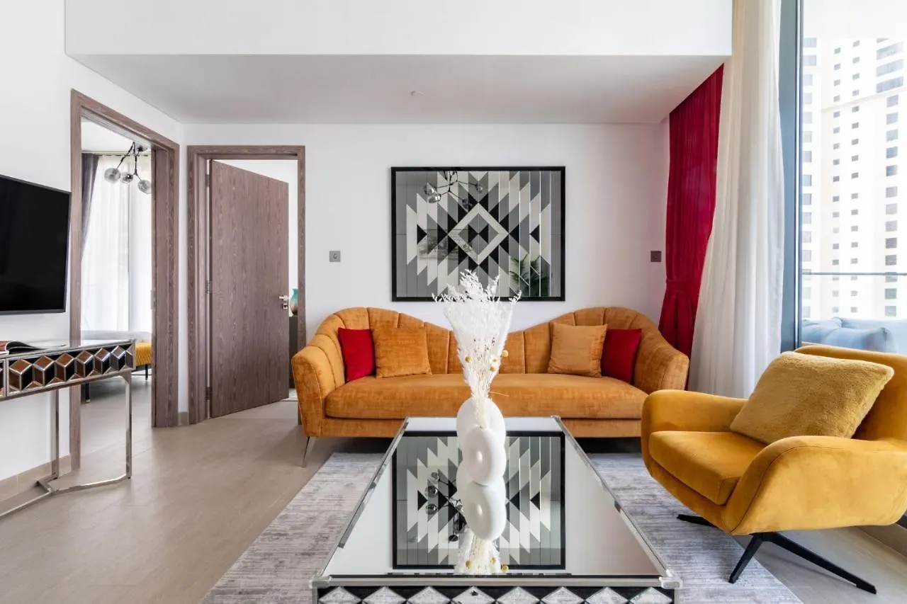Apartment Vivid 2-Bedroom Marina View Dubai