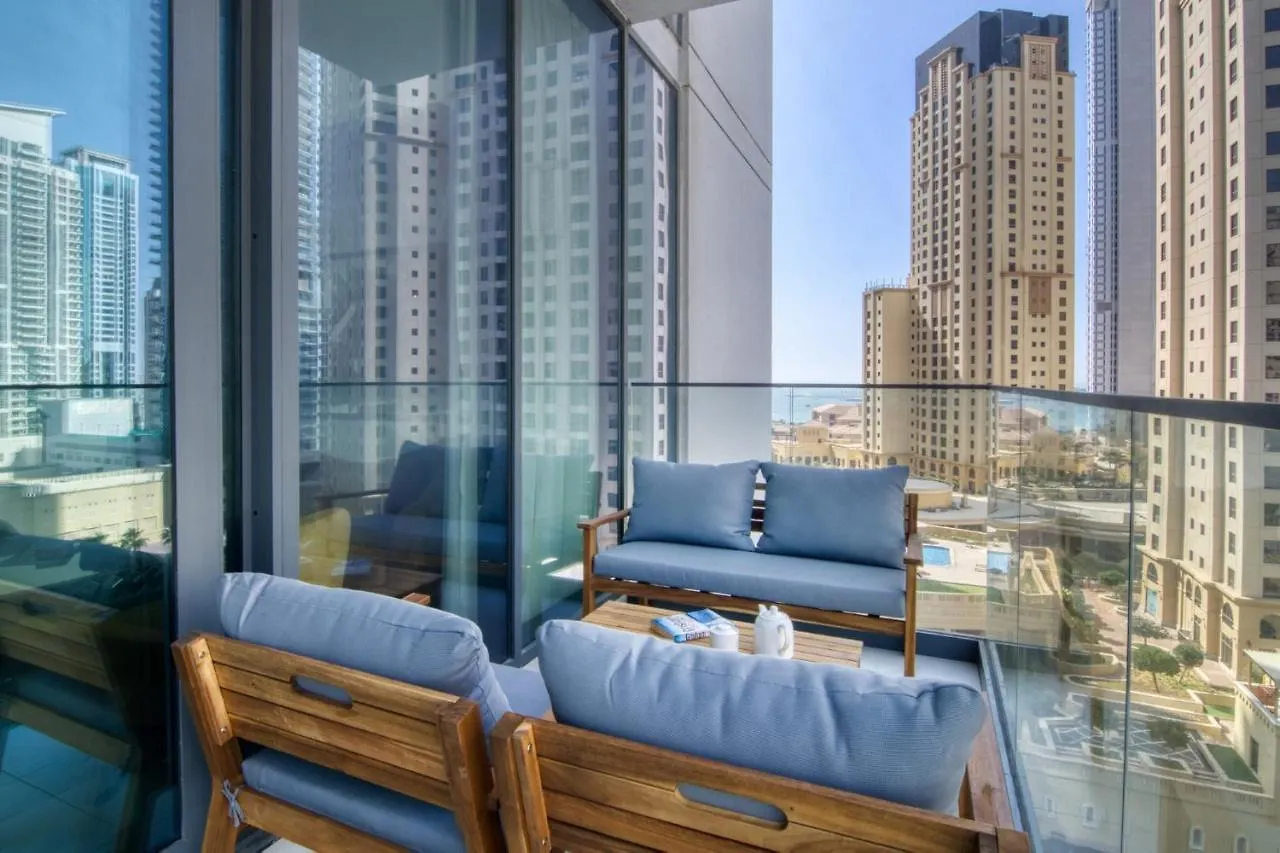 Apartment Vivid 2-Bedroom Marina View Dubai United Arab Emirates