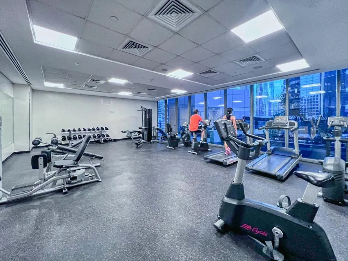 Vivid 2-Bedroom Marina View Dubai Apartment
