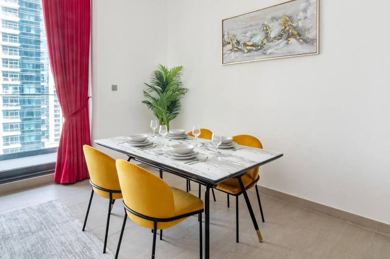 Apartament Vivid 2-Bedroom Marina View Dubaj